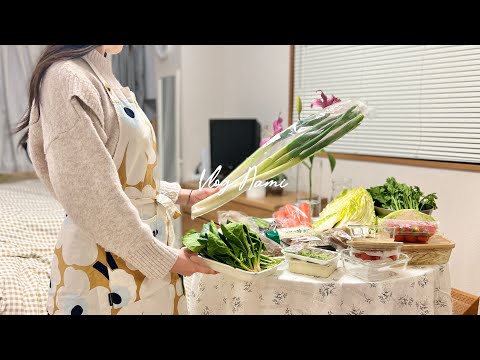 , title : 'まとめ買いした野菜の保存｜1人暮らしの休日の料理｜Tips for keeping food fresh for long| Japanese Home Cooking Recipes| VLOG'