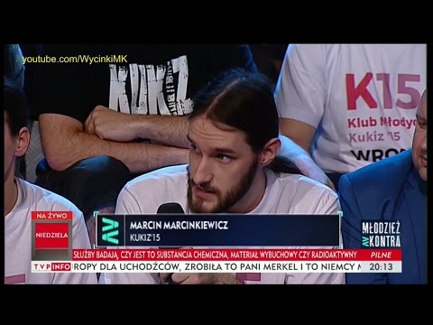 Młodzież kontra 598: Marcin Marcinkiewicz (Kukiz'15) vs Robert Kropiwnicki (PO) 20.05.2017