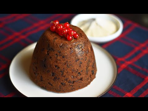 Super Easy Christmas Pudding Recipe | Plum Pudding Recipe |Easy Christmas Dessert