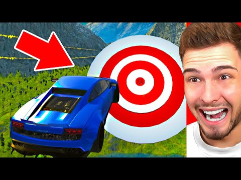 100 AUTOS vs. ZIELSCHEIBE! (BeamNG)