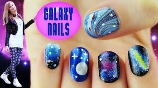 Galaxy Nails! 5 Galaxy Nail Art Designs & Ideas