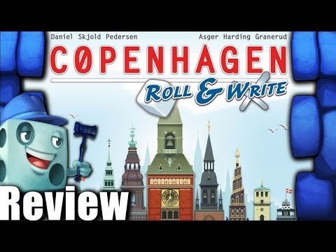Copenhagen: Roll & Write Review - with Tom Vasel
