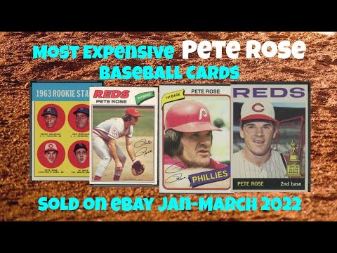 YouTube video about: How much is a pete rose signed baseball worth?