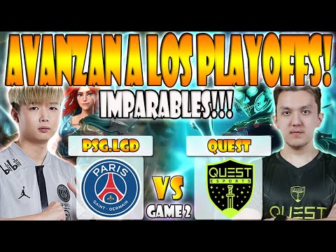 PSG.LGD VS QUEST BO2[GAME 2] NOTHINGTOSAY, SHIRO VS TA2000, NOOB - RIYADH MASTERS 2023 - DOTA 2