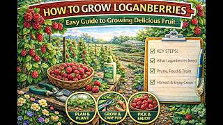 How to Grow Loganberries | Easy Guide to Growing Delicious Fruit