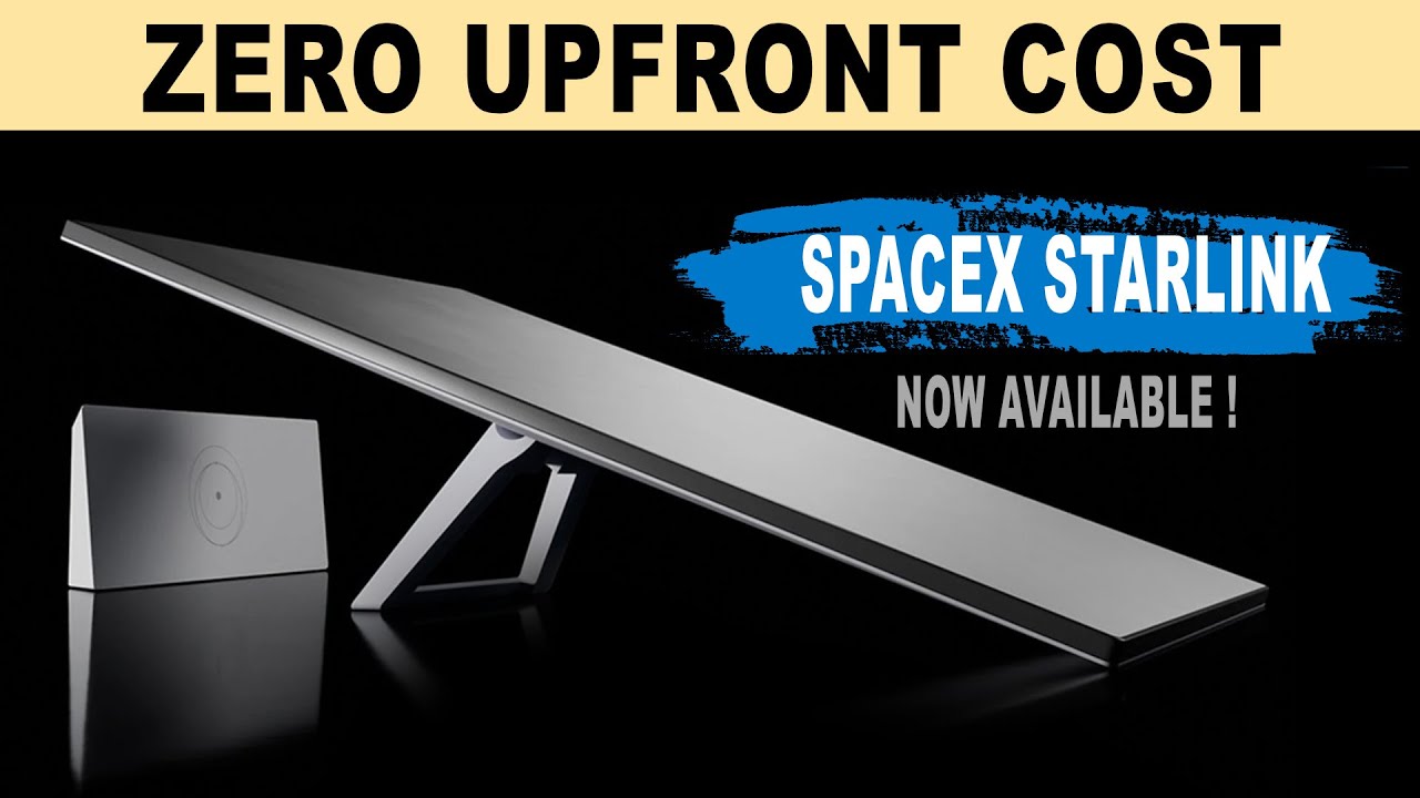 Get SpaceX Starlink With ZERO Upfront Cost