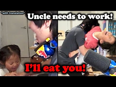 (With Translation) Toast's Nieces Choose to Go Against Him, It Gets Hilarious