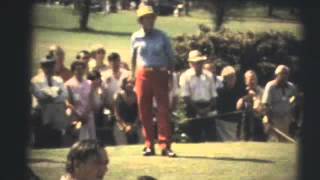 Bing Crosby playing golf in Scotland 1975