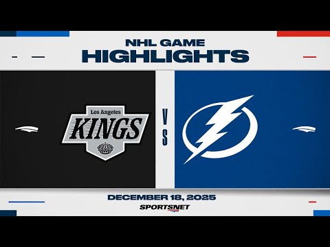 NHL Highlights | Kings vs. Lightning - December 18, 2025