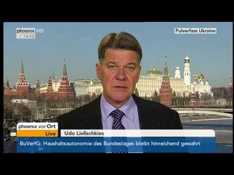 Krim-Krise - Udo Lielischkies zur aktuellen Situation am 18.03.2014
