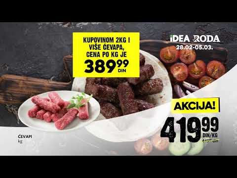 IDEA | Nedeljna ponuda 28.02 - 5.03.2020.