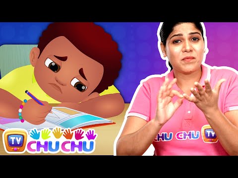चीका और उसका होमवर्क (Chika and his Homework) - ChuChu TV Hindi ISL Stories for Kids