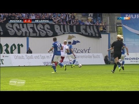 Hansa Rostock gegen RB Leipzig - 36. Spieltag 13/14 - SiO