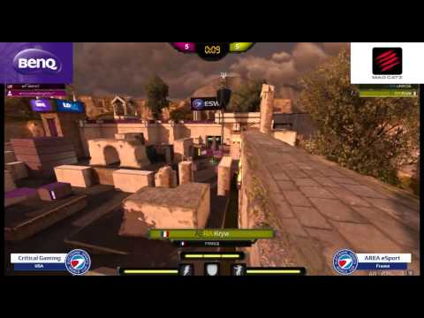 ESWC 2014: Shootmania Day 1 Group Stage AERA eSport vs Critical Gaming [720p @ 60fps] Part 2
