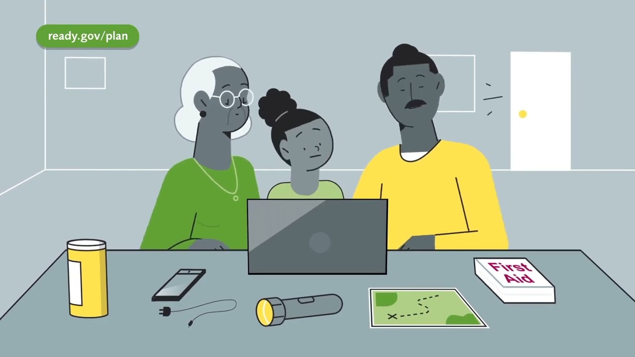 Tanda Comercial Nat Geo Mundo Agosto 2020 (desde Ready.gov, Ad Council).