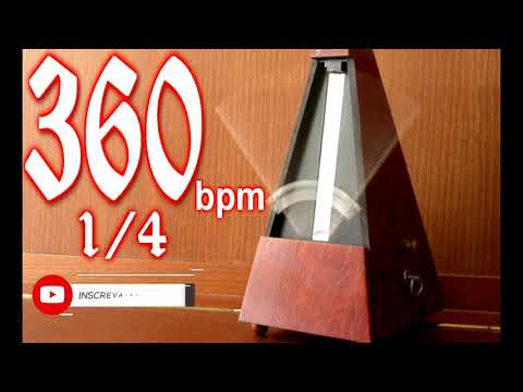 Metrônomo em 360 BPM - Metronome