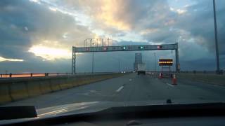 Crossing the Commodore Barry Bridge