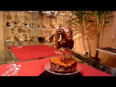 Pipa radica e corno elefante anno 1910 - www.paronellipipe.it