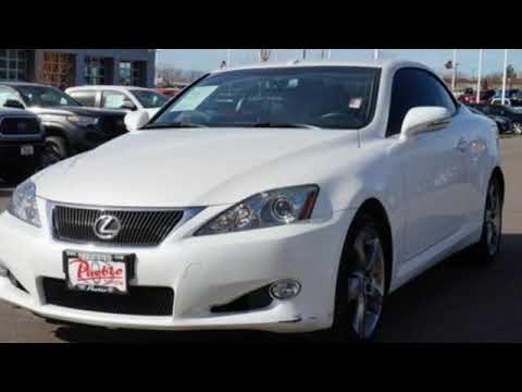 Used 2010 Lexus IS 250C Pueblo CO Colorado Springs, CO #186542A - SOLD