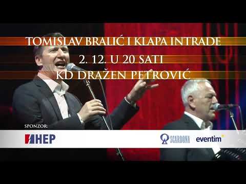 Tomislav Bralić i klapa Intrade: Cibona, 2. 12. 2022.
