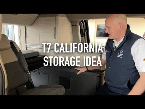 VW California T7 Aufbewahrungstrick!