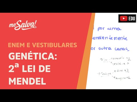 Me Salva! GEN12 - Genética - Segunda Lei de Mendel