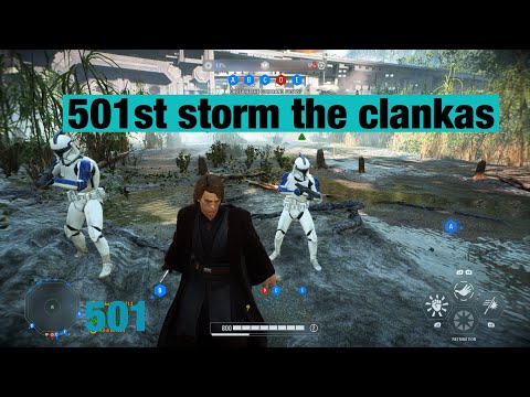 501st destroy the clankas