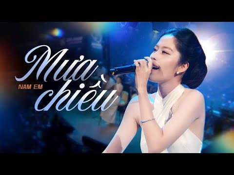MƯA CHIỀU - NAM EM | Lang thang trên phố dưới cơn mưa chiều... || Lyrics video