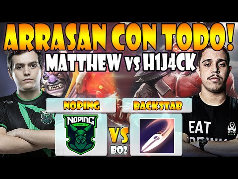NOPING VS BACKSTAB BOYS BO2[GAME 2] MATTHEW & PAKAZS - MOBIUS.BET MAESTROS - DOTA 2 PRO