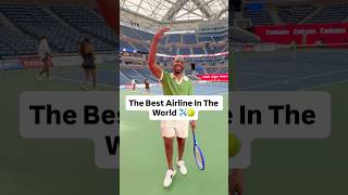 At The US Open Making Dreams Come True.