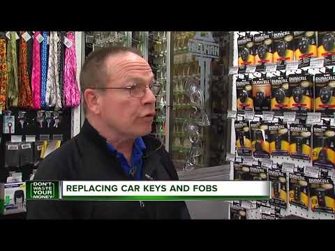 Replacing car keys and fobs