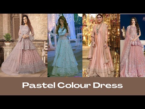 Party Wear Pastel Colour Dresses | Pastel Colour Dresses | Pastel Colour Lehenga