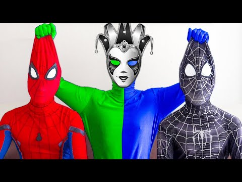Team Spiderman vs King Color (last episode)