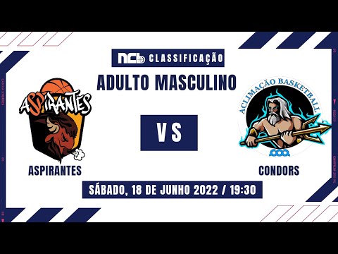 ASPIRANTES SP X CAA CONDORS - NCB ADULTO MASCULINO 2022.1