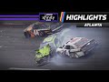 Three cars collide early in Xfinity race at Atlanta