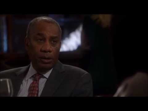 Scandal 4x01 Papa Pope and Olivia have dinner