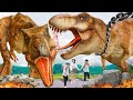 Jurassic Showdowns: Most Intense Dinosaur Battles | Jurassic Park Fan Made Movie |  T-rex Chase