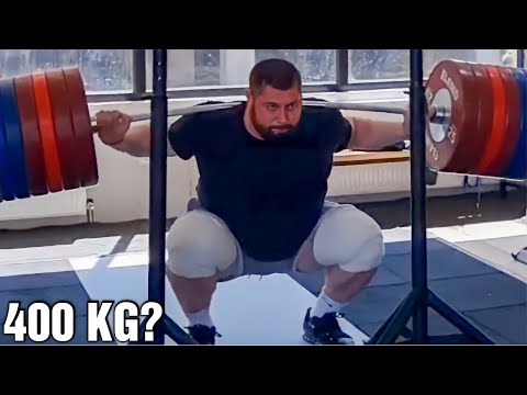 Can Lasha Squat 400 Kg?