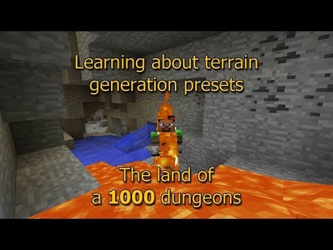 slizedk - Minecraft - Learning about terrain generation presets (HD)