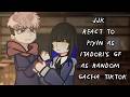 Jjk React To F Y N As Itadori S GF As Random Gacha Tiktok