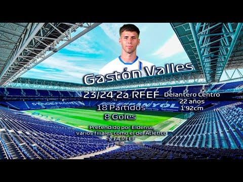 Gastón Valles ● Welcome to RCD Espanyol B ● All Goals Vélez CF 23/24