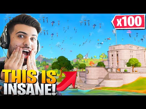 I Told 100 Streamsnipers To Land At The AGENCY! (It Got CRAZY!) - Fortnite Battle Royale Season 2