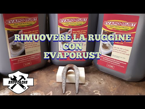🛠Fai Da Te🛠 - COME RIMUOVERE LA RUGGINE CON EVAPORUST