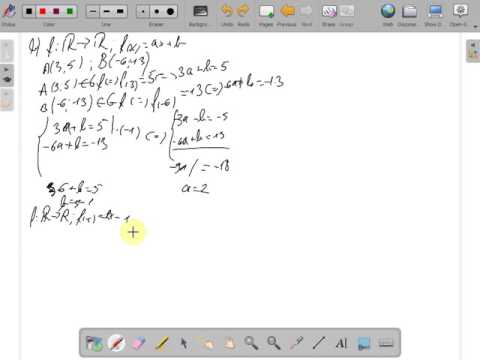 Probleme rezolvate determ. fct liniare prin doua puncte clasa a VIII a( www.supermeditatii.ro)