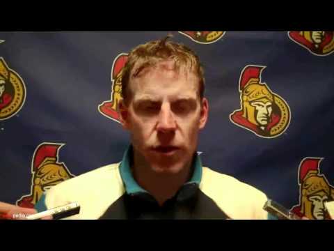 Daniel Alfredsson: 1,000 NHL Point Interview, October 22, 2010