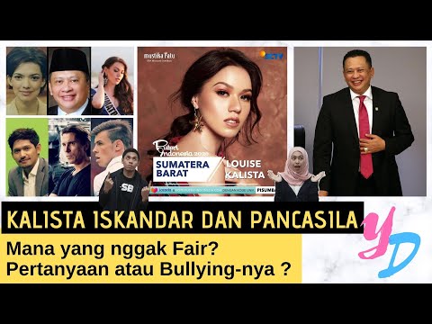 LOUISE KALISTA ISKANDAR DAN PANCASILA | SIAPA YANG SALAH ? SUPPORT DARI NAJWA SHIHAB & SARAH SECHAN