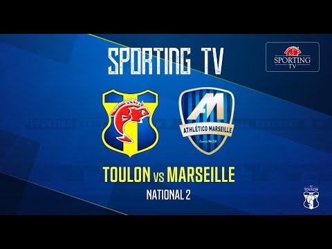 SPORTING CLUB TOULON - Athlético de Marseille (4-1) : National 2 - J19 (17/02/2019)