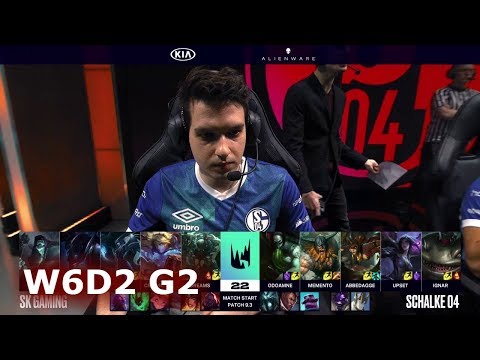 SK Gaming vs FC Schalke 04 | S9 LEC Spring 2019 Week 6 Day 2 | SK vs S04 W6D2