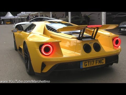 2017 Ford GT Exhaust Sound - Launches & Accelerations!
