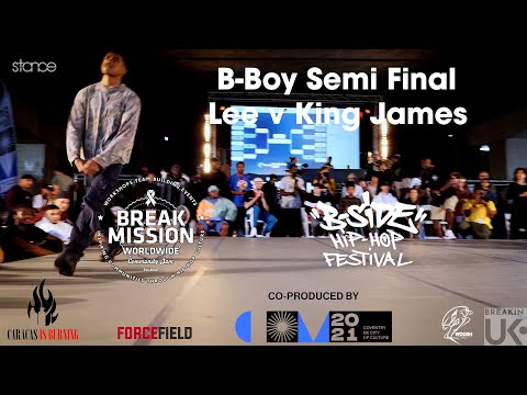 Break Mission x B-Side Festival 2021 // B-Boy Semi Final - Lee v King James